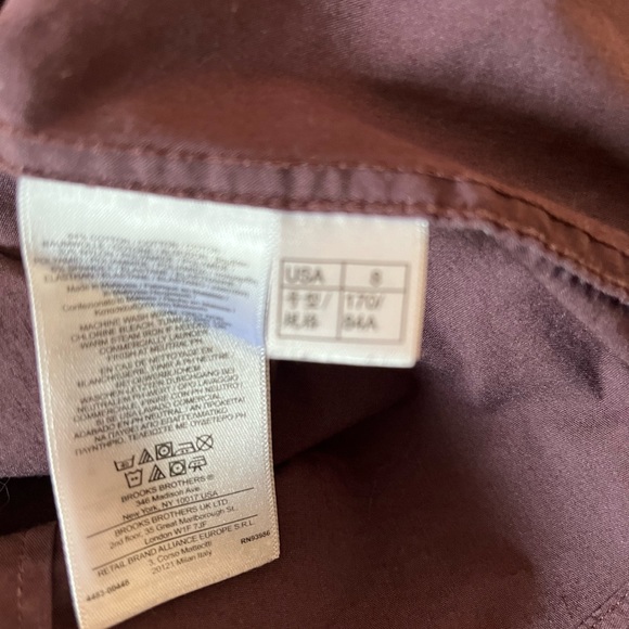 Brooks  Brothers button down blouse size 8 - Picture 5 of 7